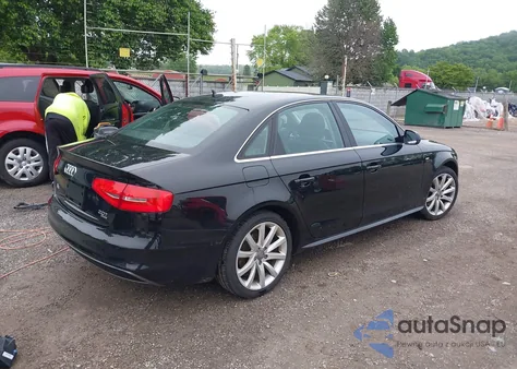 2014 Audi A4 2.0T Premium z USA, uszkodzony, nr VIN WAUBFAFL3EN042281